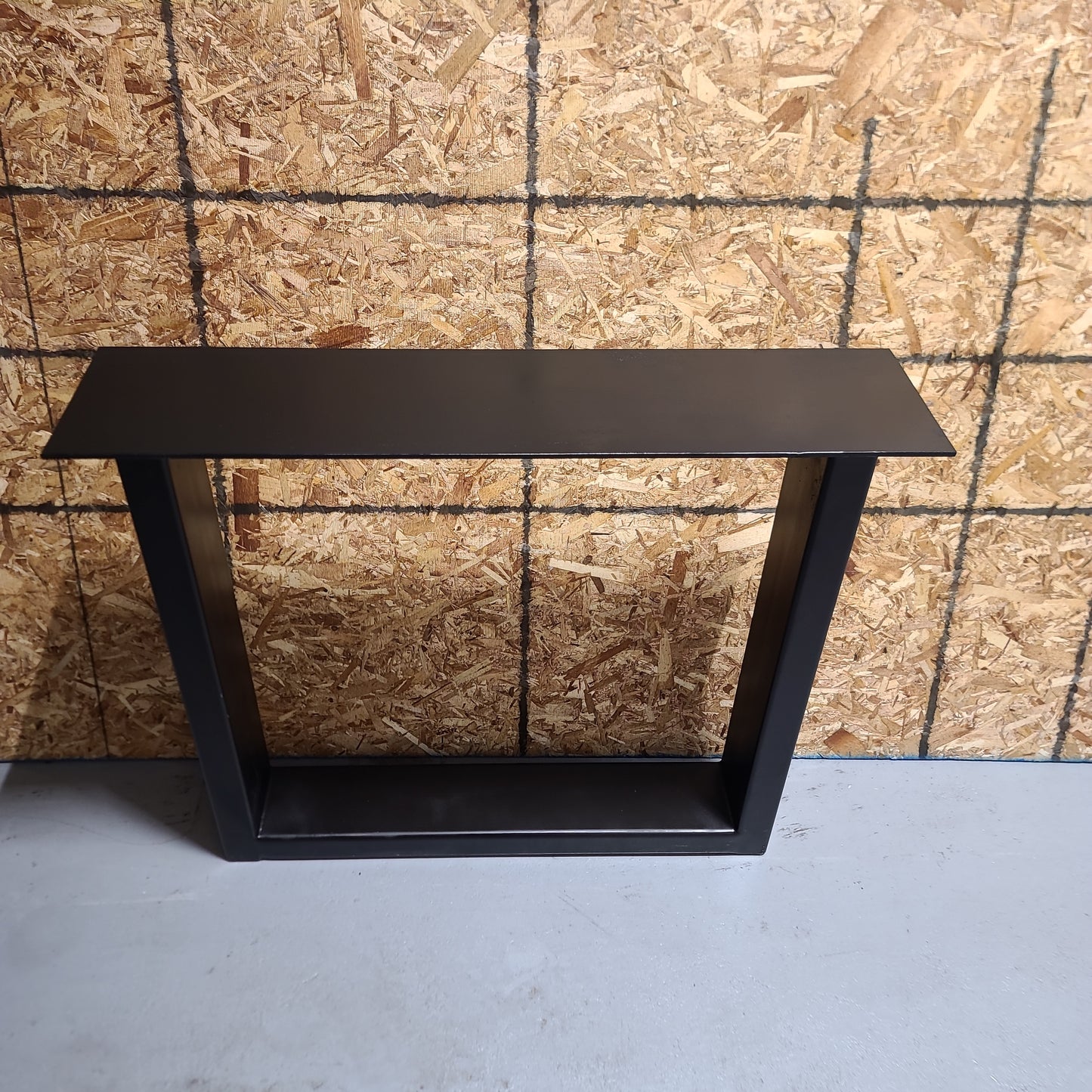 Tube Steel Rectangular "Box" Dining Table Legs (Set of 2)