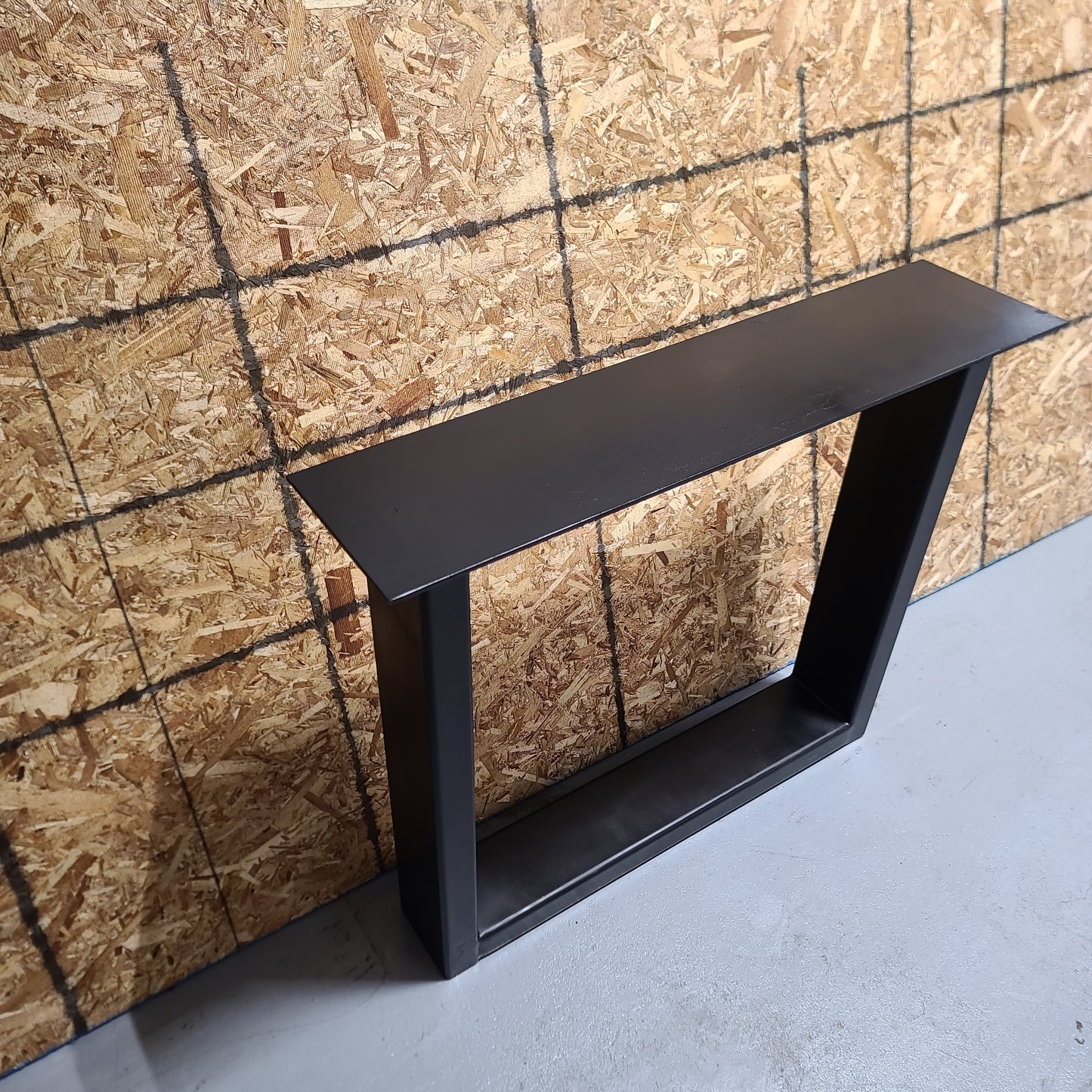 Tube Steel Rectangular "Box" Dining Table Legs (Set of 2)