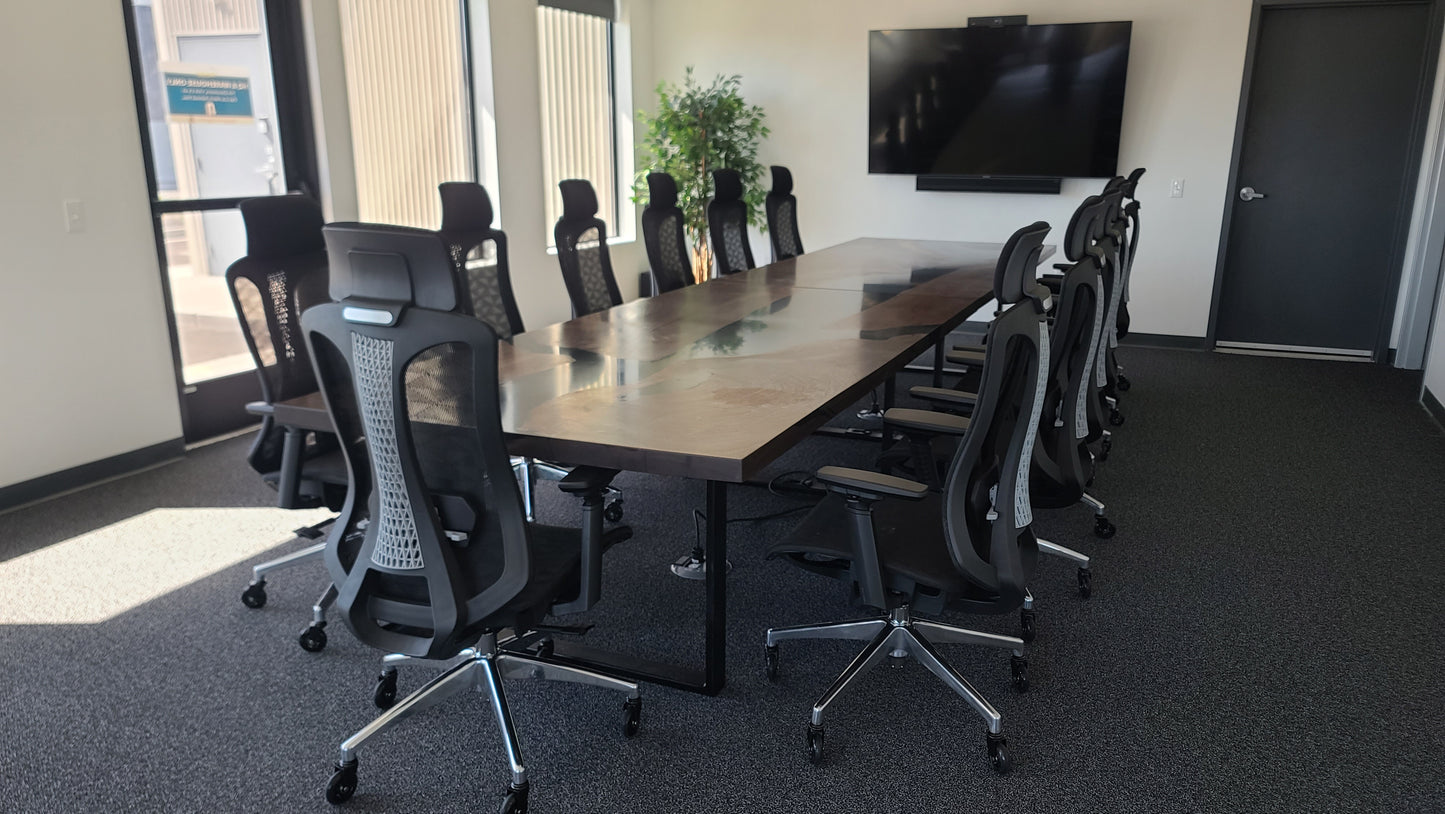 Customizable Conference / Boardroom Epoxy Table