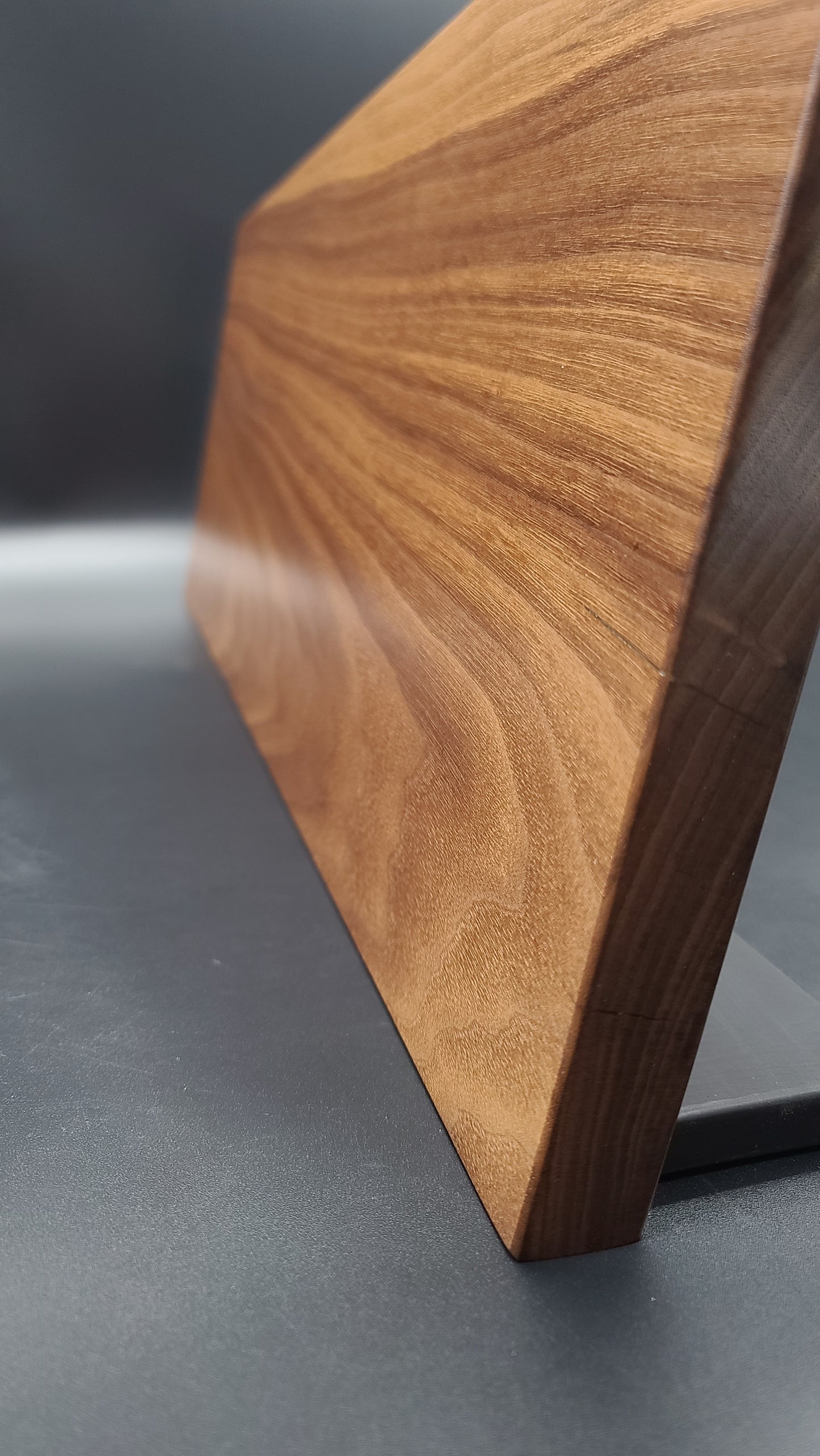 Magnetic Wood and Epoxy Knife Block