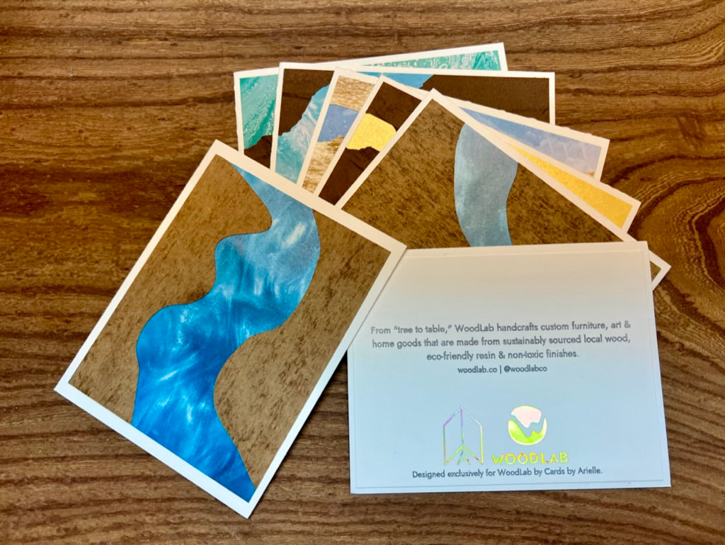 Product Gift Wrapping with Personalized WoodLab Exclusive Card