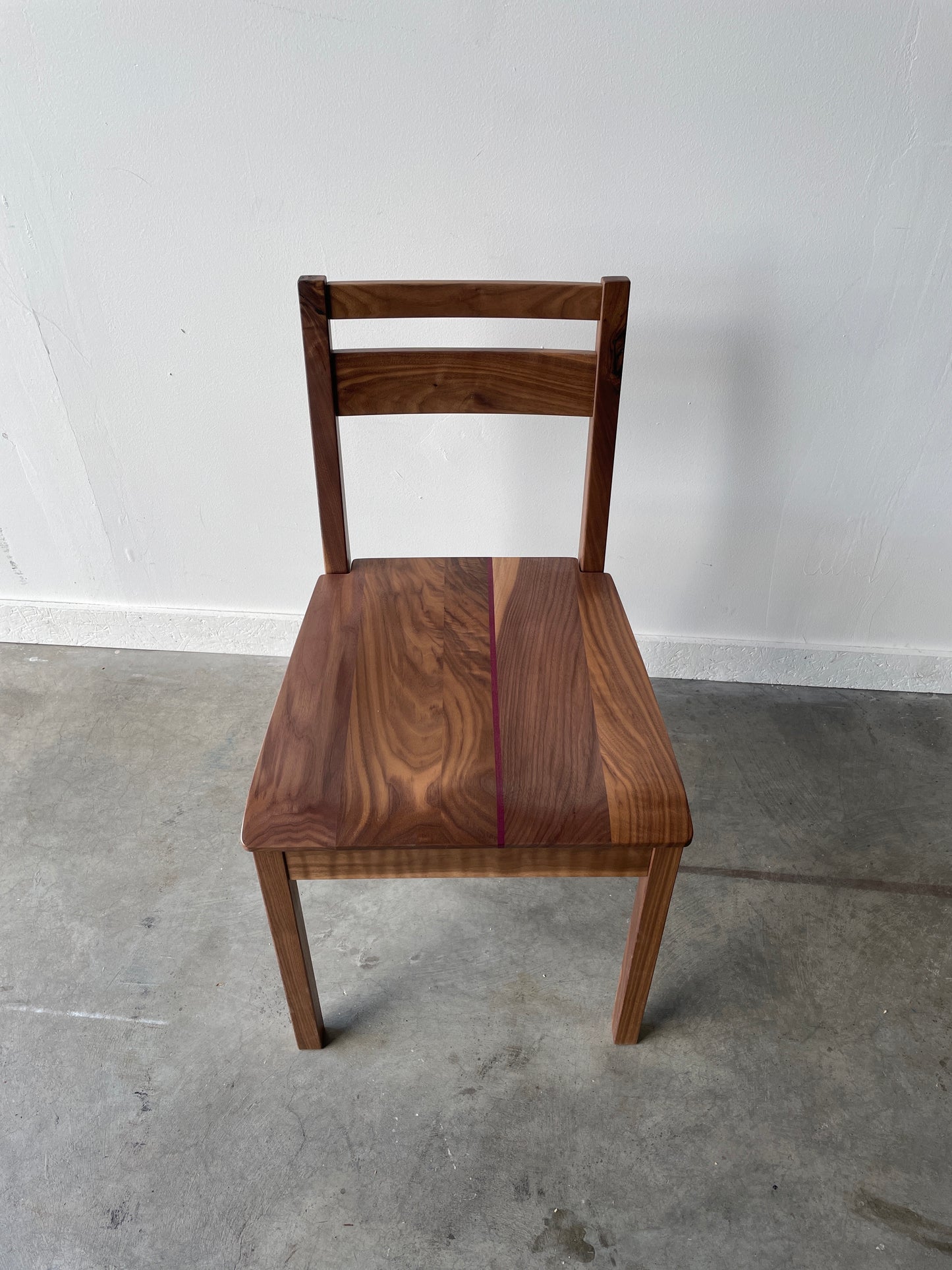 Custom Black Walnut Dining Chair