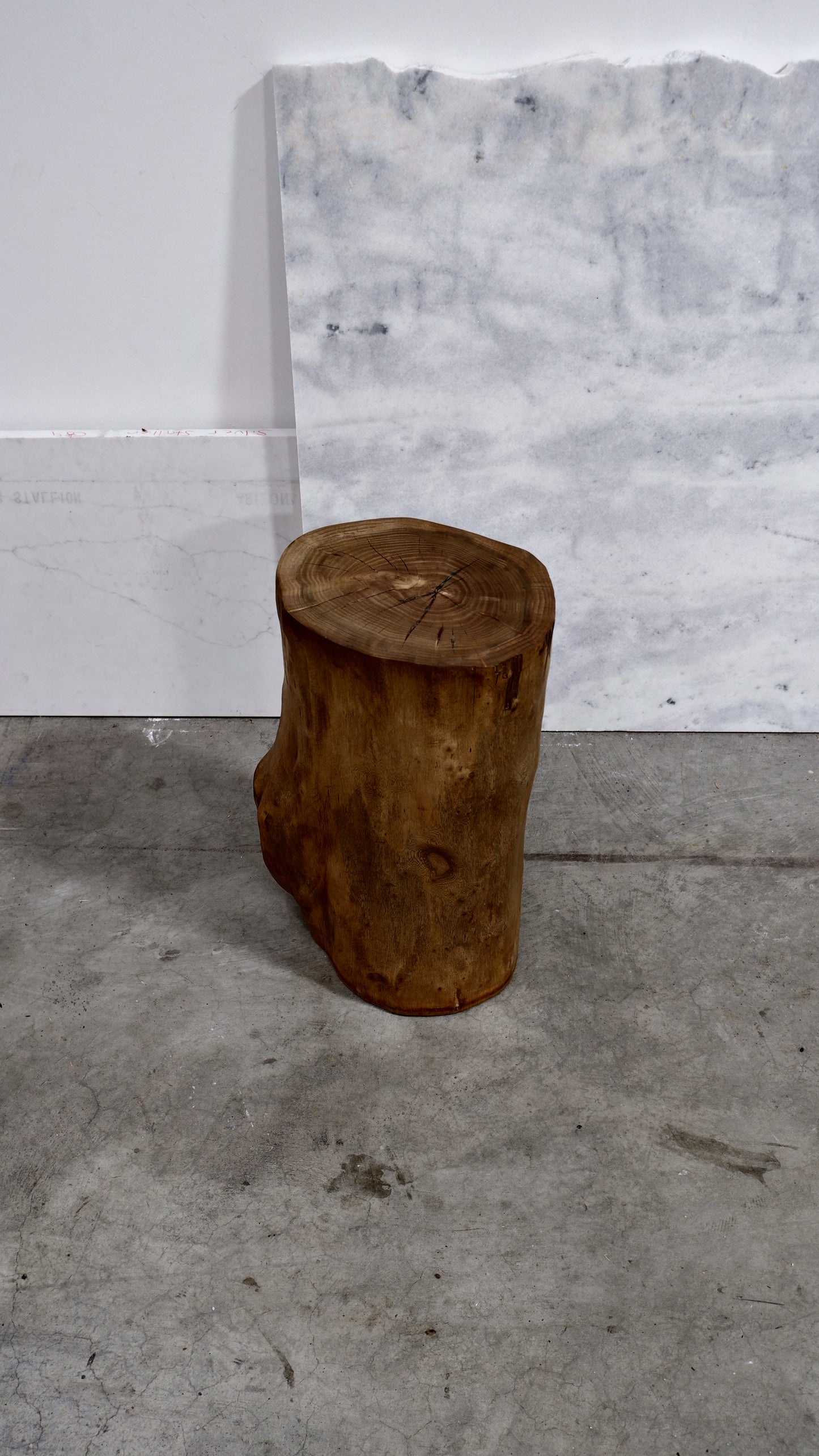 Black Walnut Stump Side Table or Stool