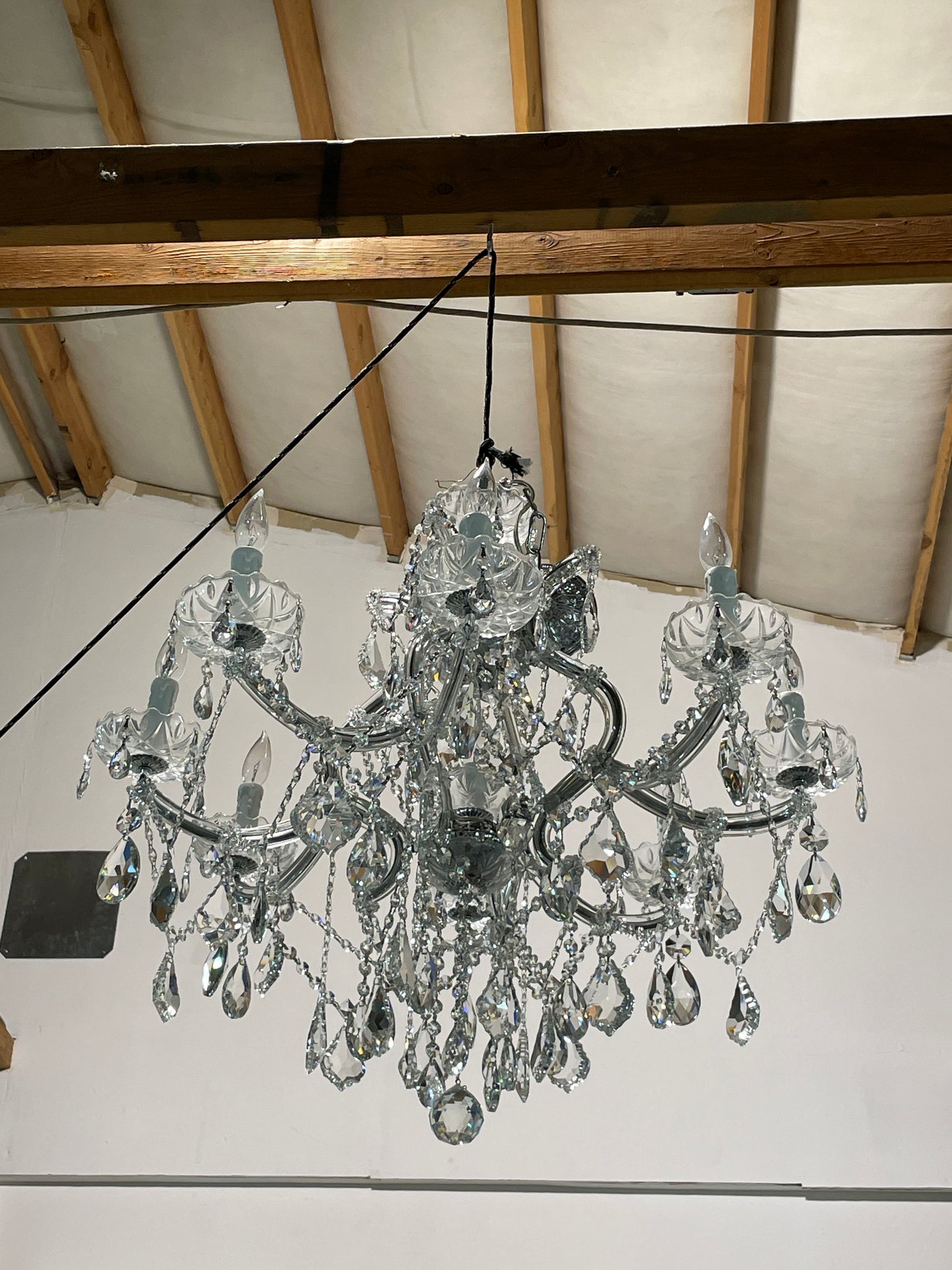 Glass Chandelier