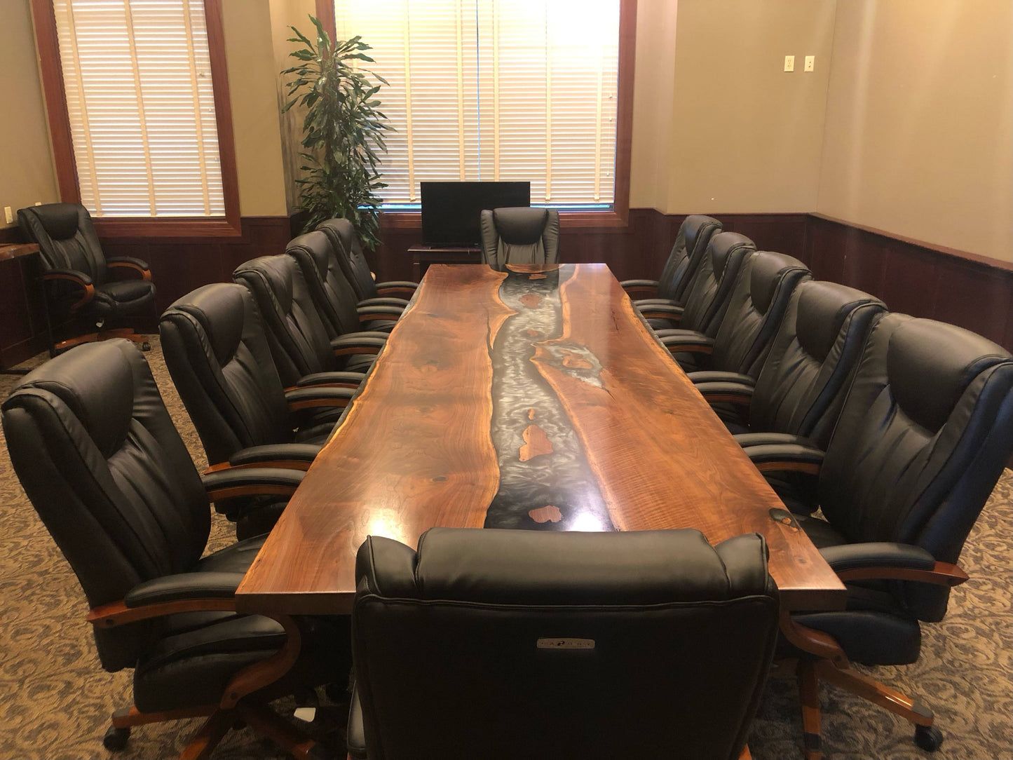 Customizable Conference / Boardroom Epoxy Table