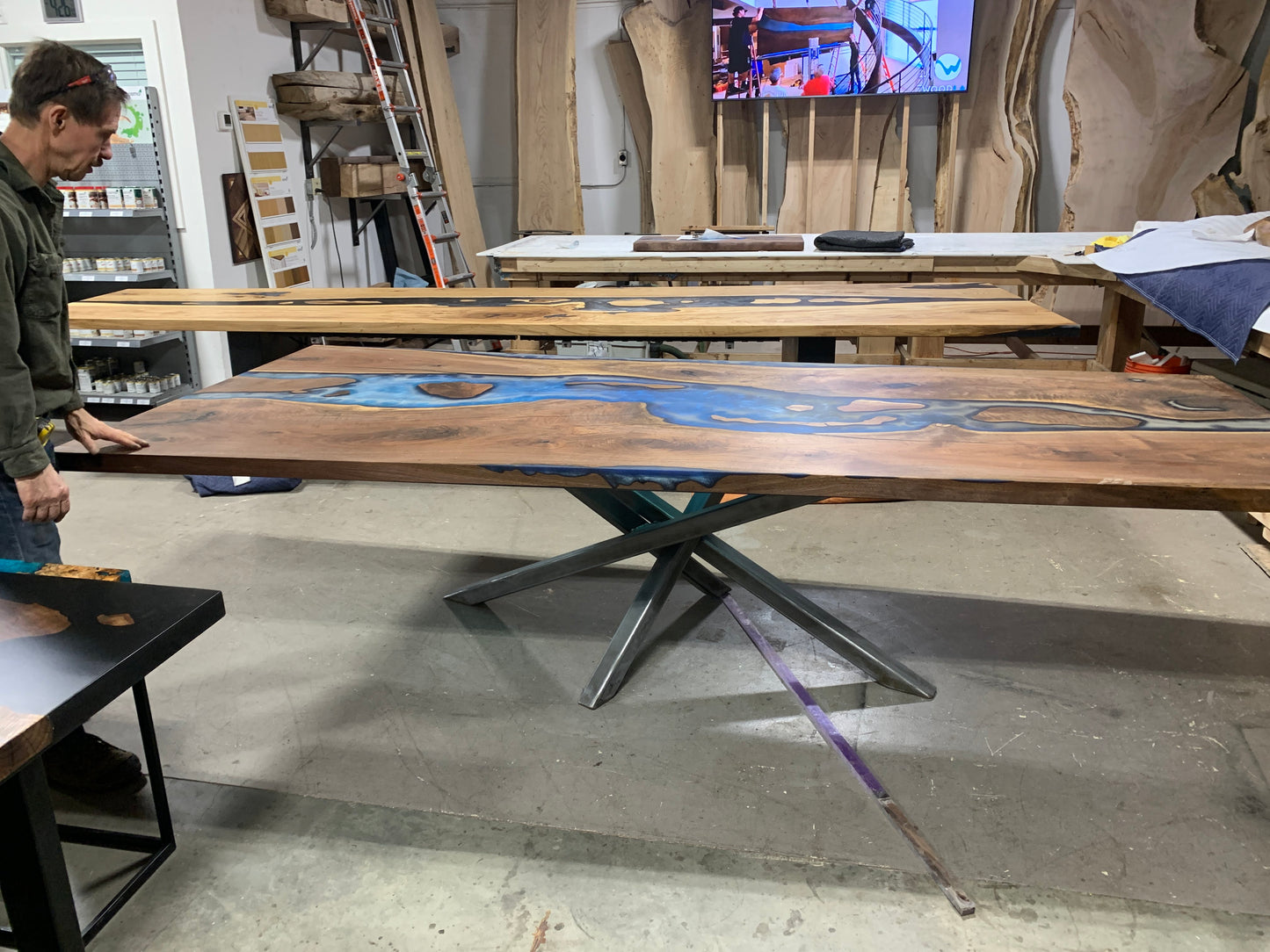 Customizable Conference / Boardroom Epoxy Table