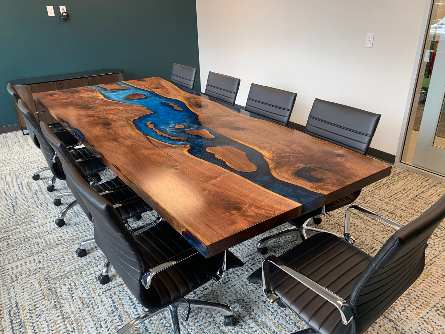 Customizable Conference / Boardroom Epoxy Table