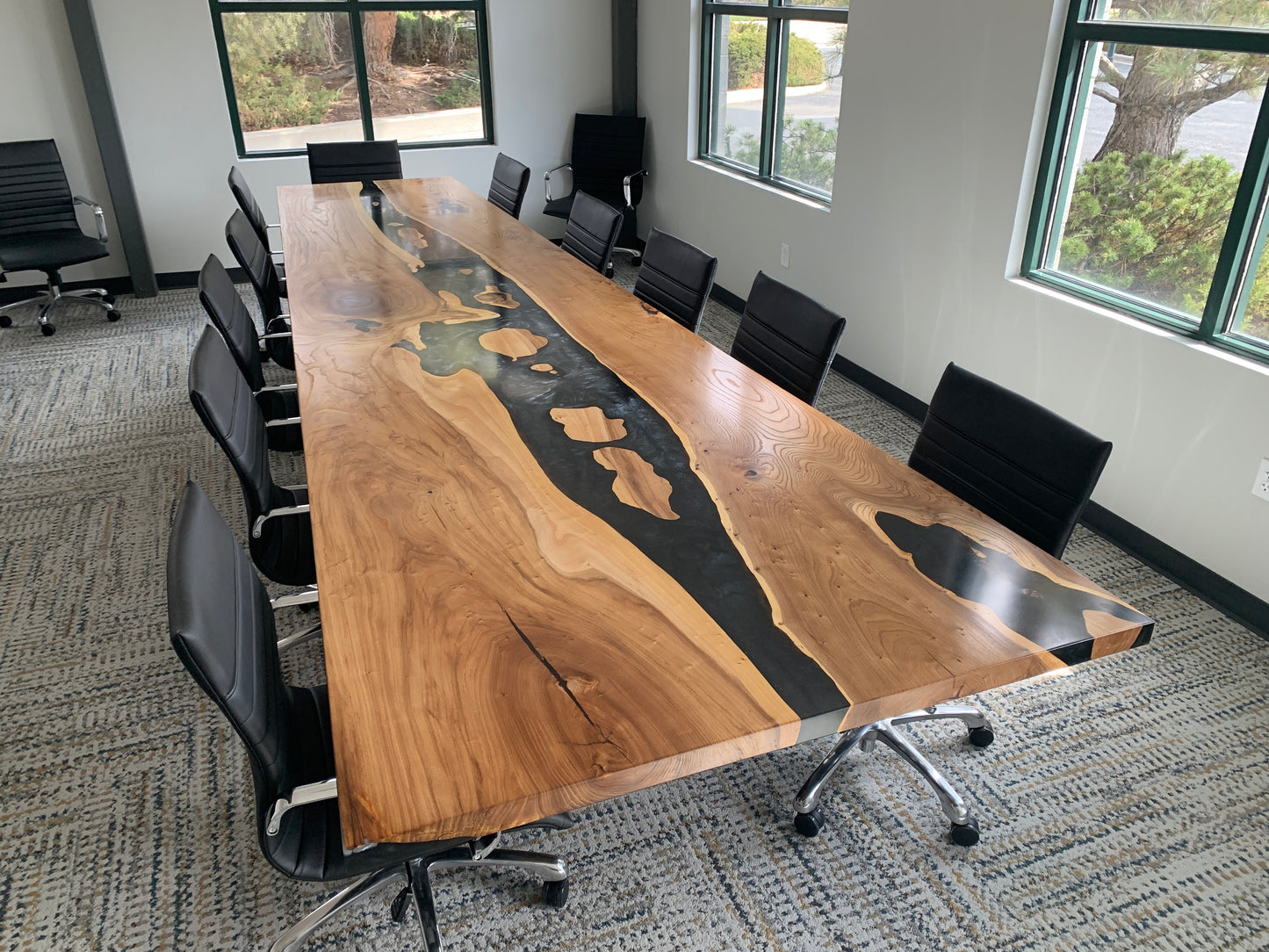 Customizable Conference / Boardroom Epoxy Table