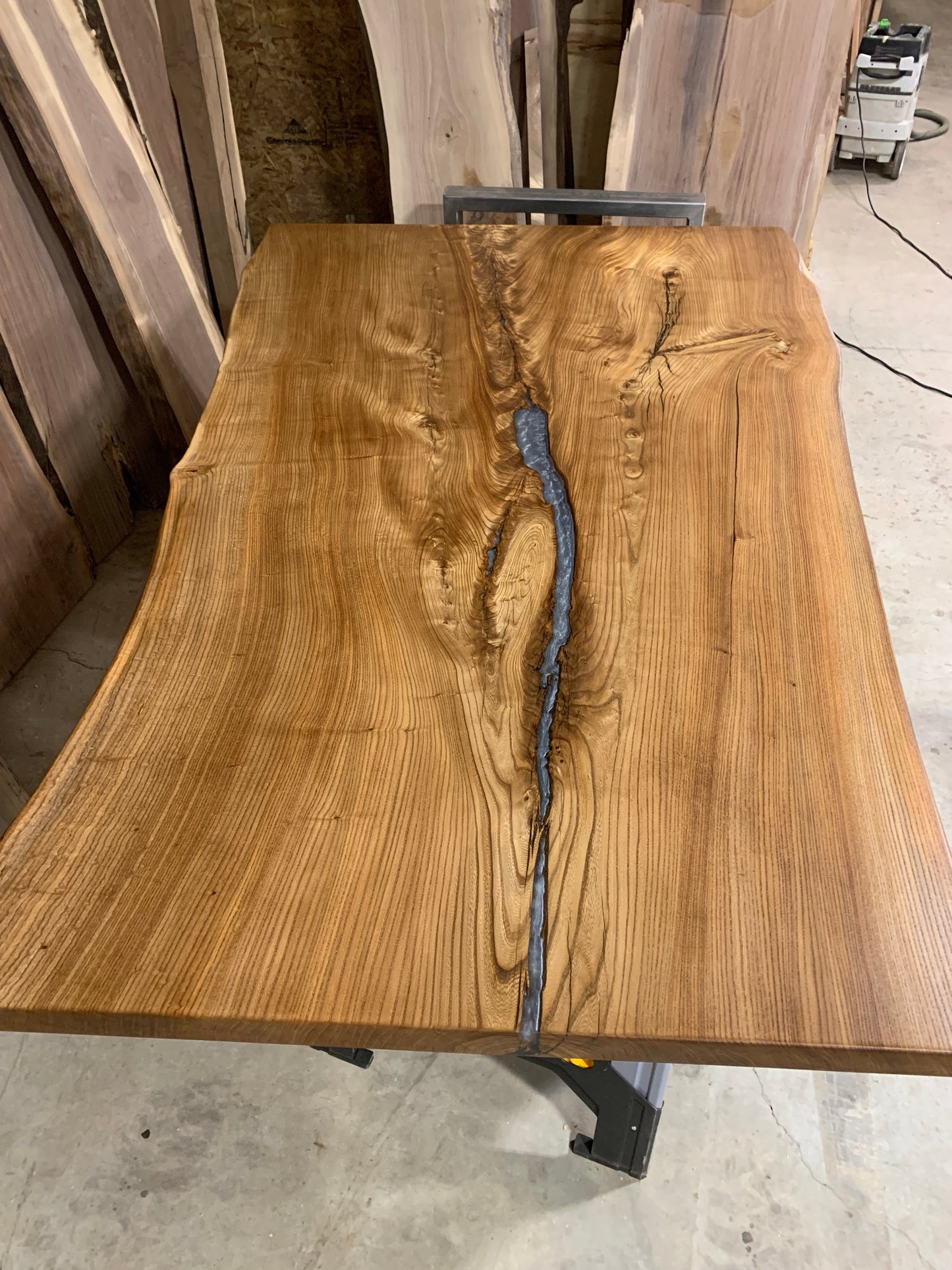 Customizable Live-Edge Slab Dining Table