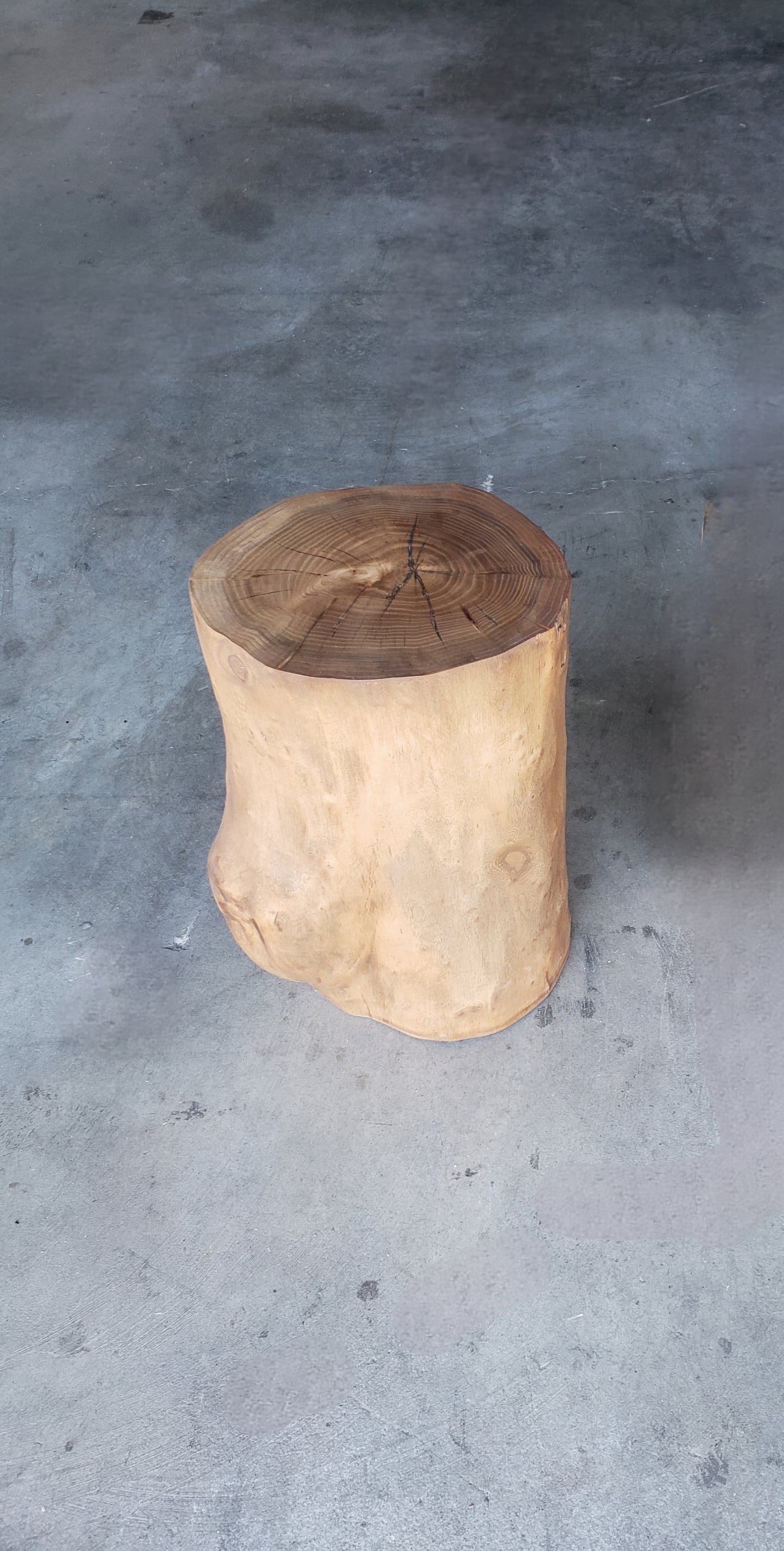 Black Walnut Stump Side Table or Stool