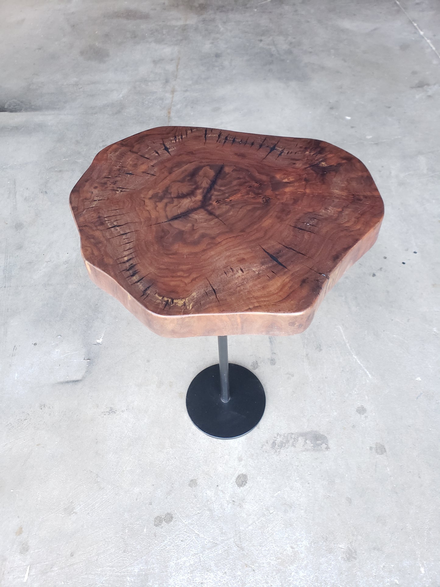 Walnut Cookie Side Table