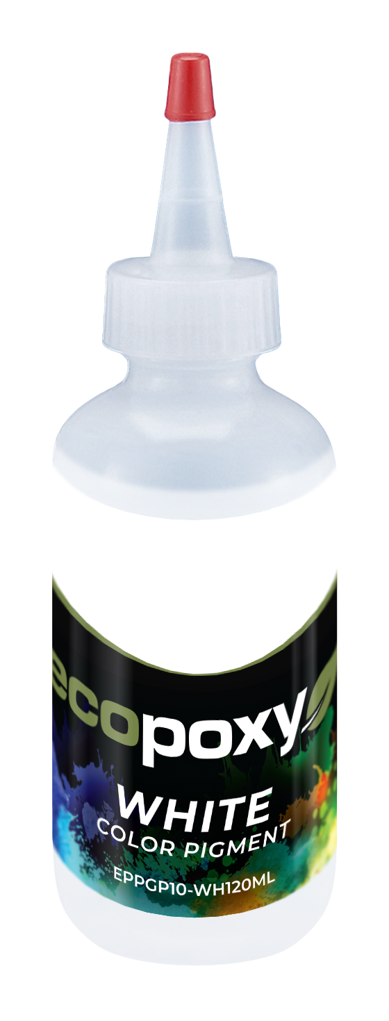 EcoPoxy Liquid Color Pigments for Solid-Color Epoxy Resin - Choose Size & Color