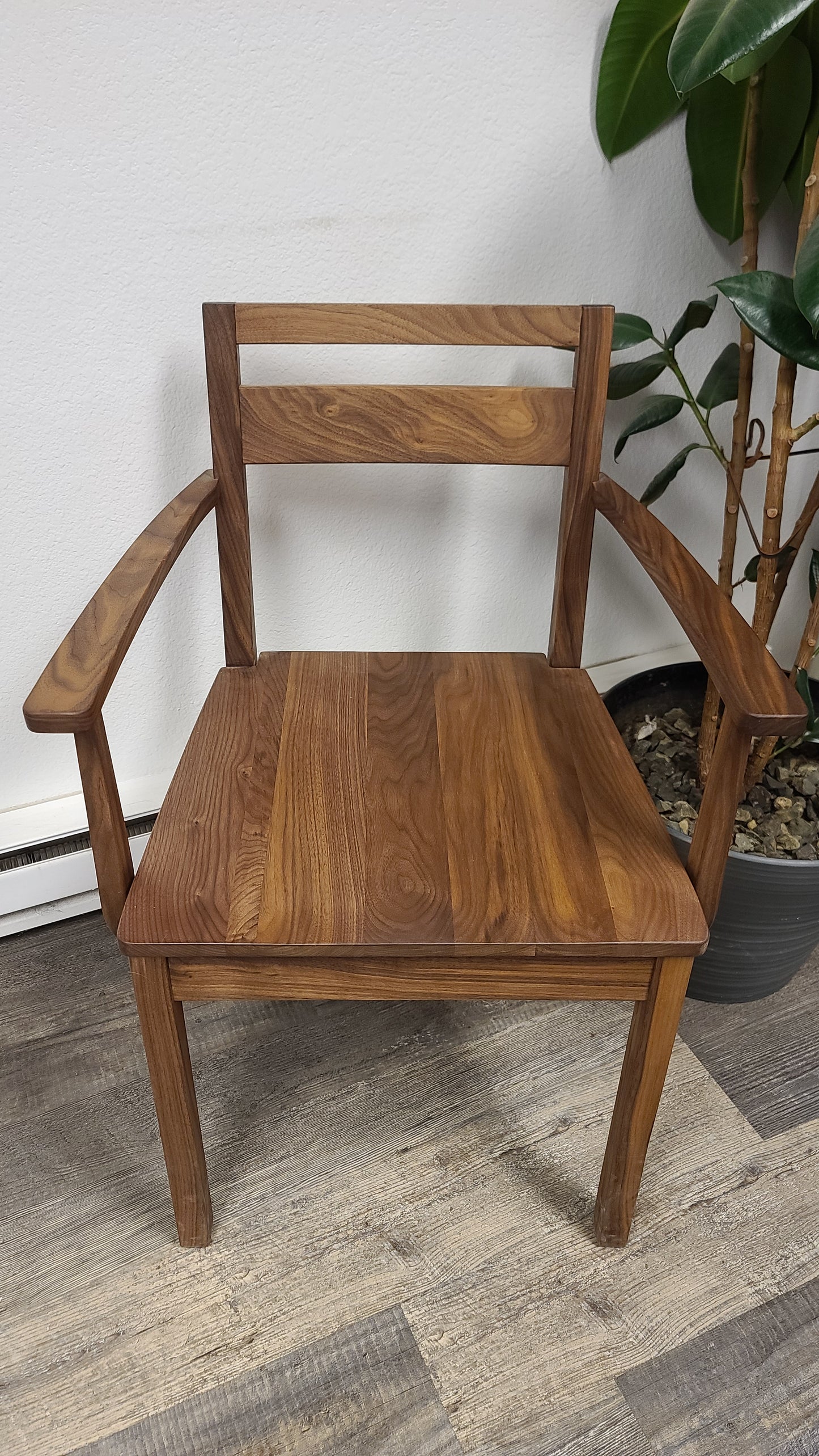 Custom Black Walnut Dining Chair