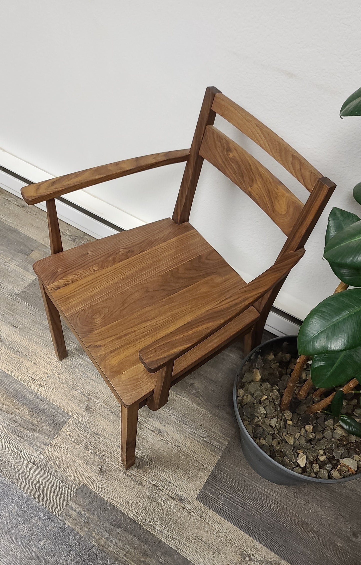 Custom Black Walnut Dining Chair