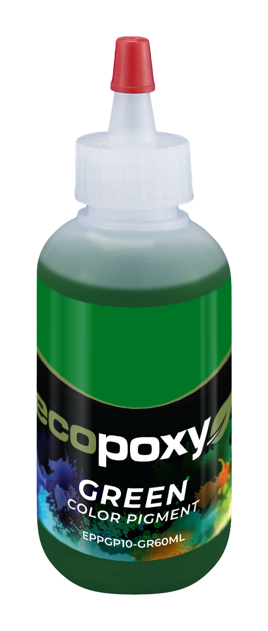 EcoPoxy Liquid Color Pigments for Solid-Color Epoxy Resin - Choose Size & Color