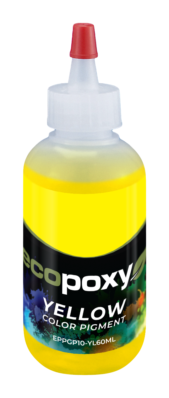 EcoPoxy Liquid Color Pigments for Solid-Color Epoxy Resin - Choose Size & Color