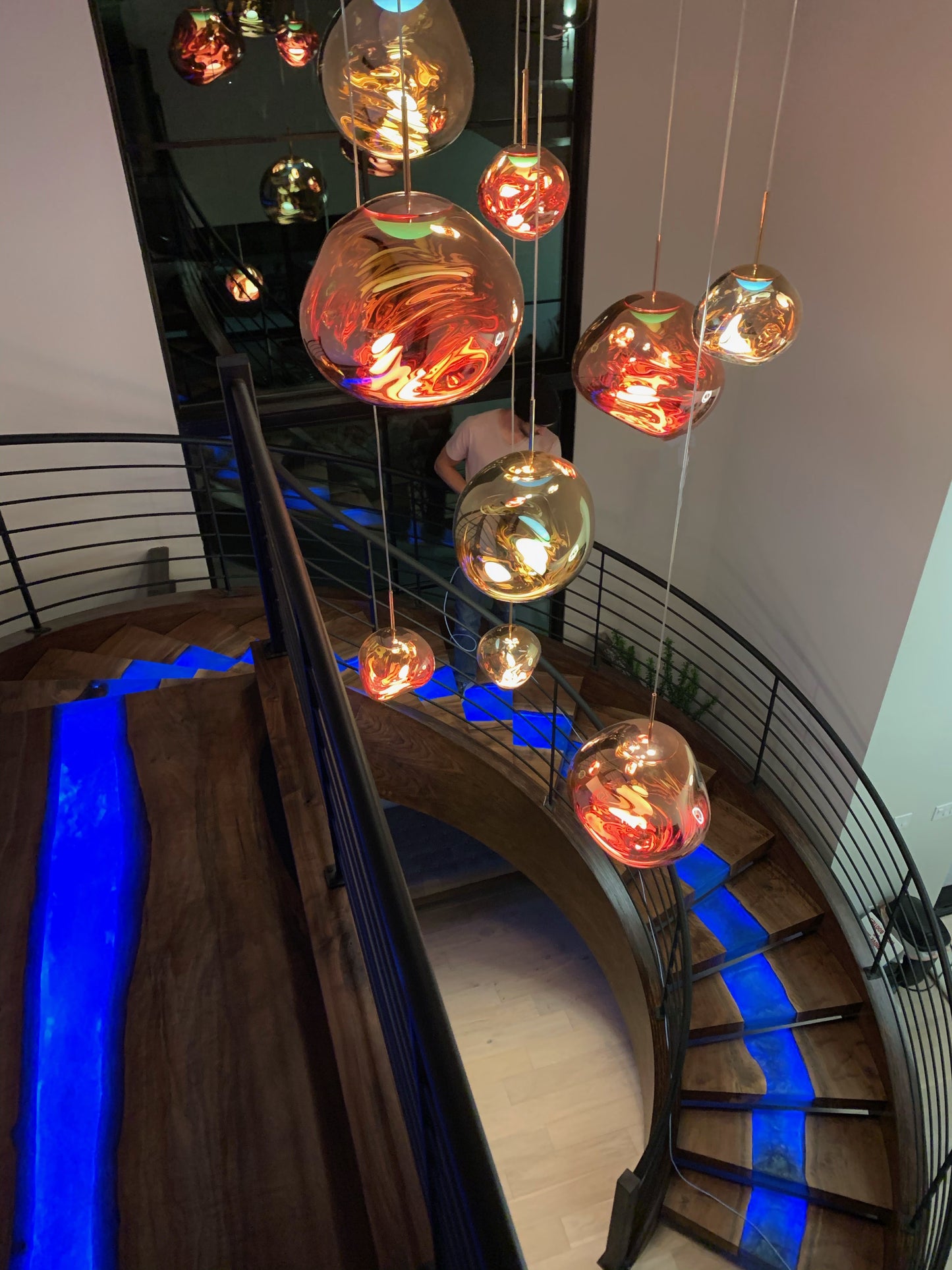 Customizable Epoxy Staircase