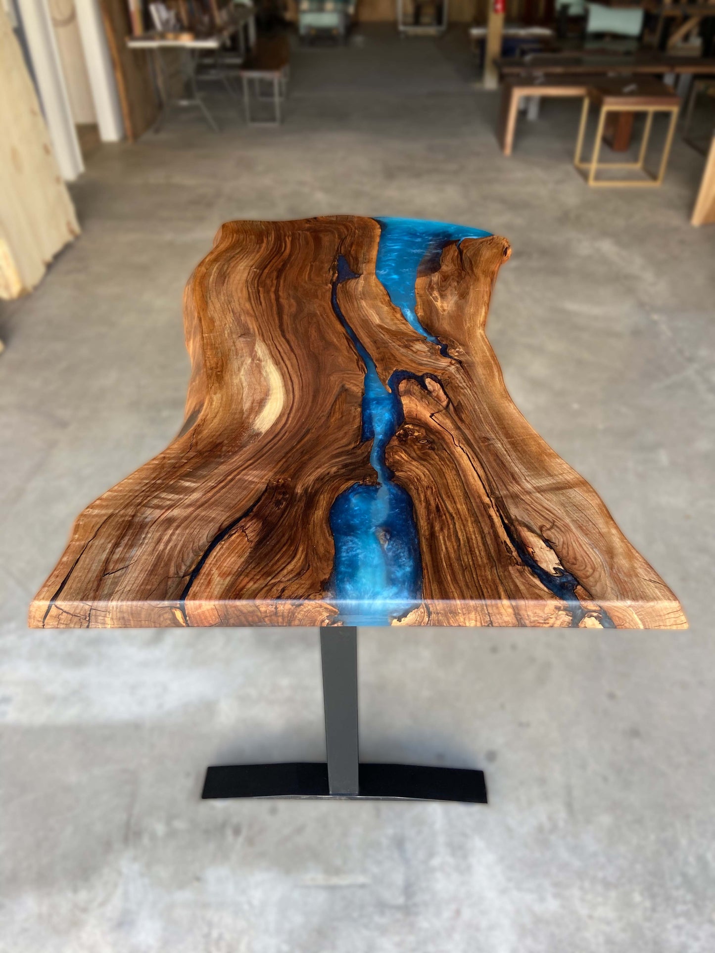 Customizable Black Walnut Sit / Stand Office Desk