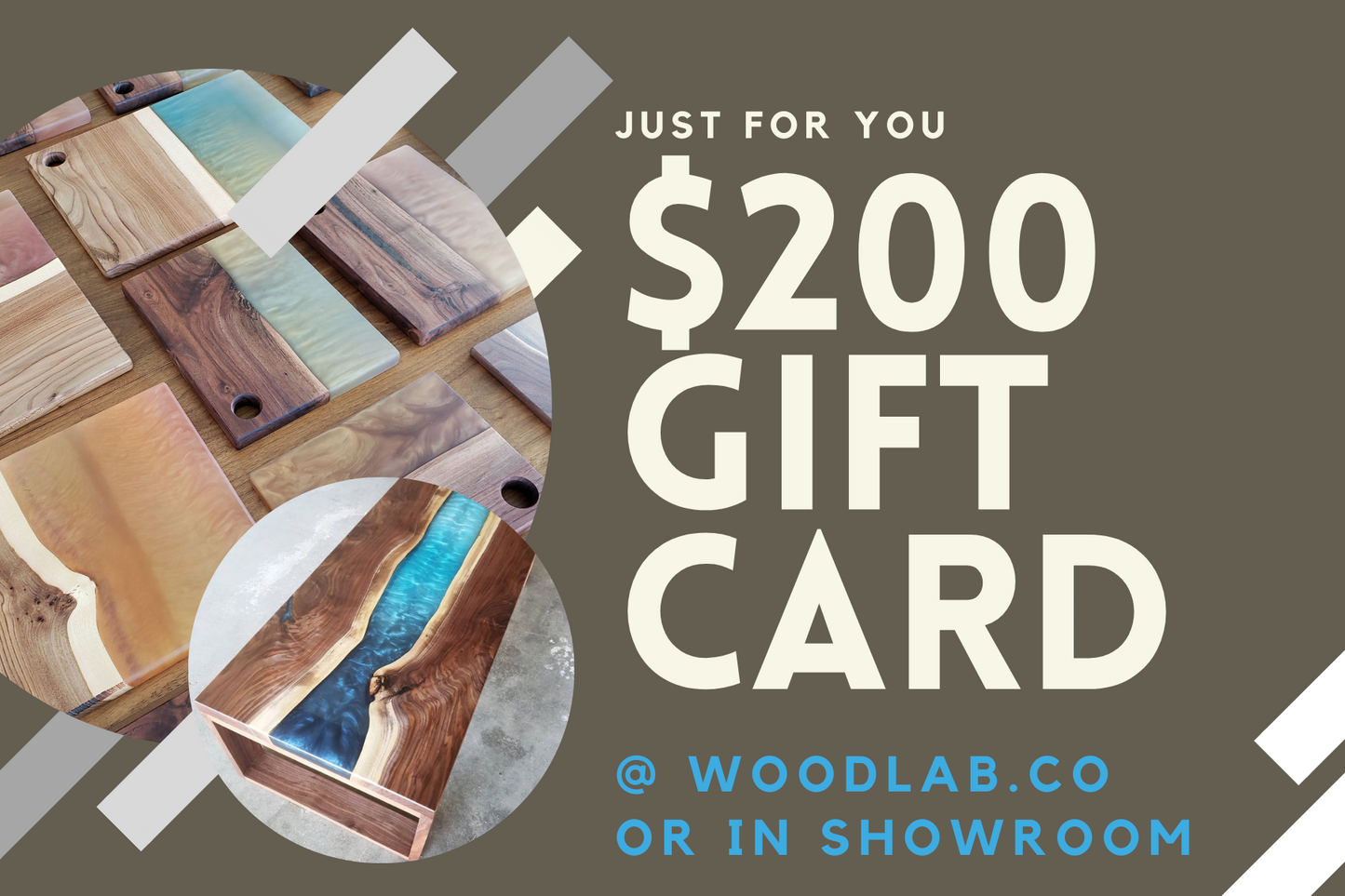 WoodLab Gift Card