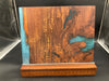 16" x 20" Exotic Wood & Epoxy Resin Charcuterie Board
