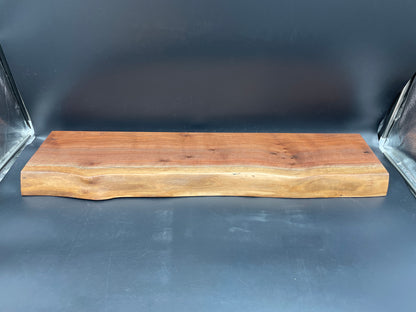 Live Edge Black Walnut Floating Shelf, Set of 4