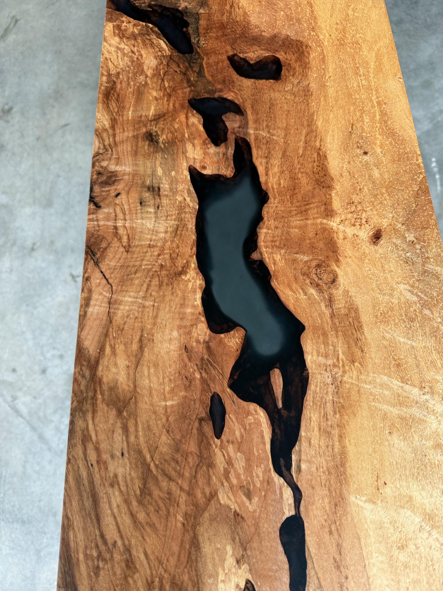 Maple Console Table