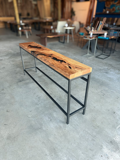 Maple Console Table