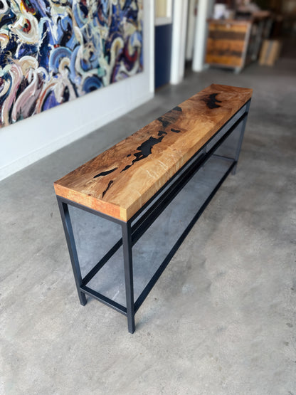 Maple Console Table