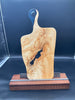 Handled Dark Blue Epoxy River and Maple charcuterie board