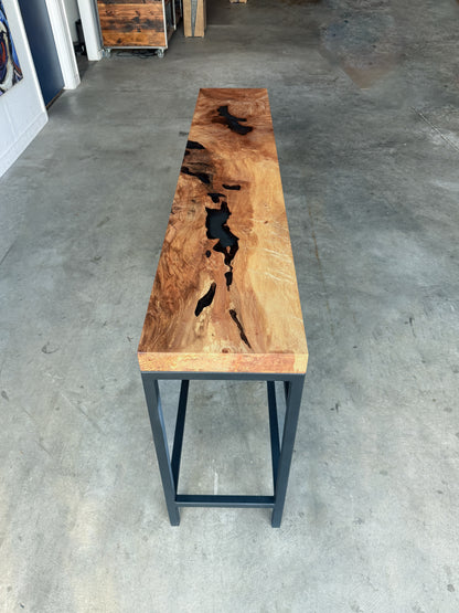 Maple Console Table