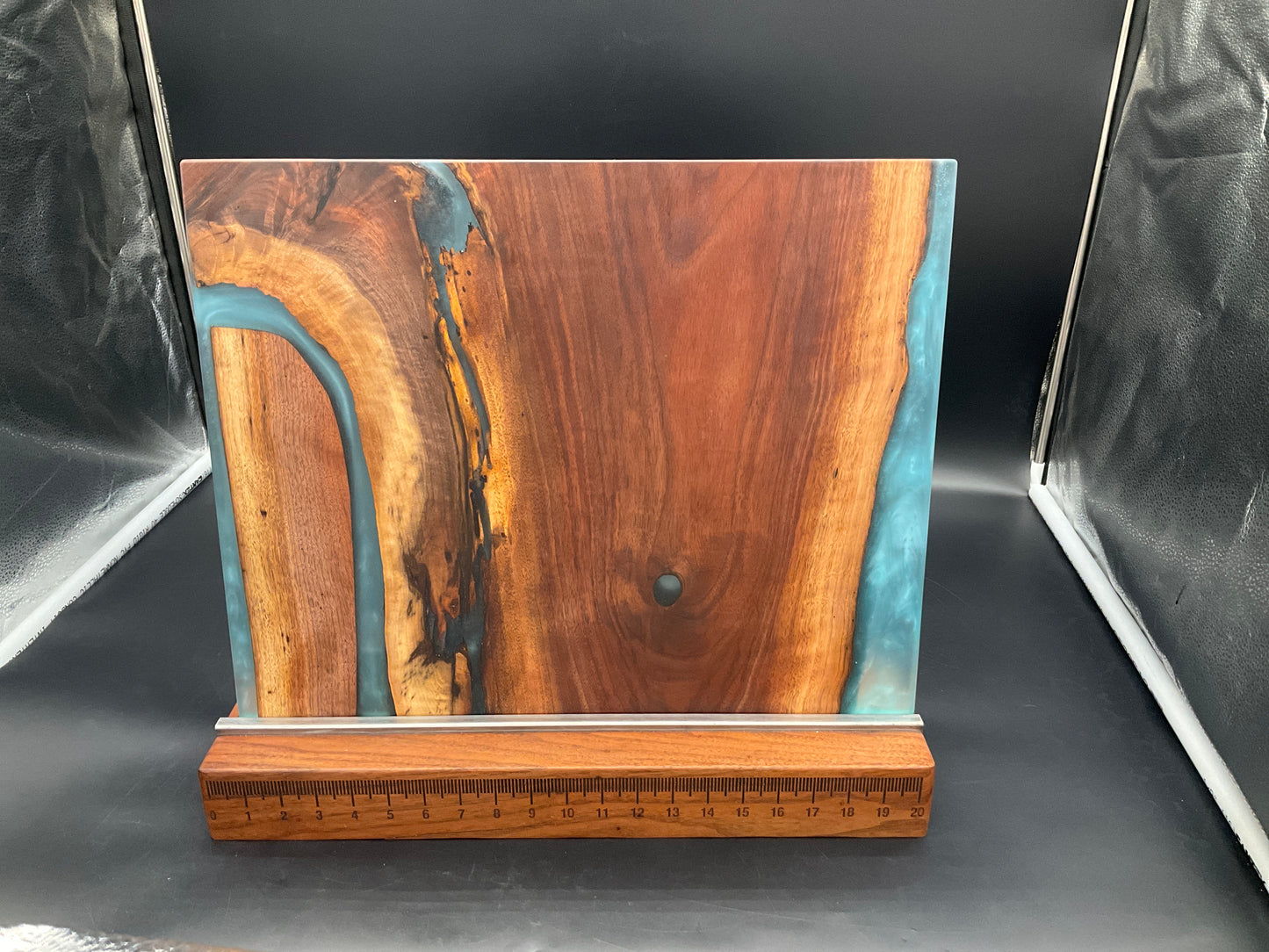 16" x 20" Exotic Wood & Epoxy Resin Charcuterie Board (Copy)