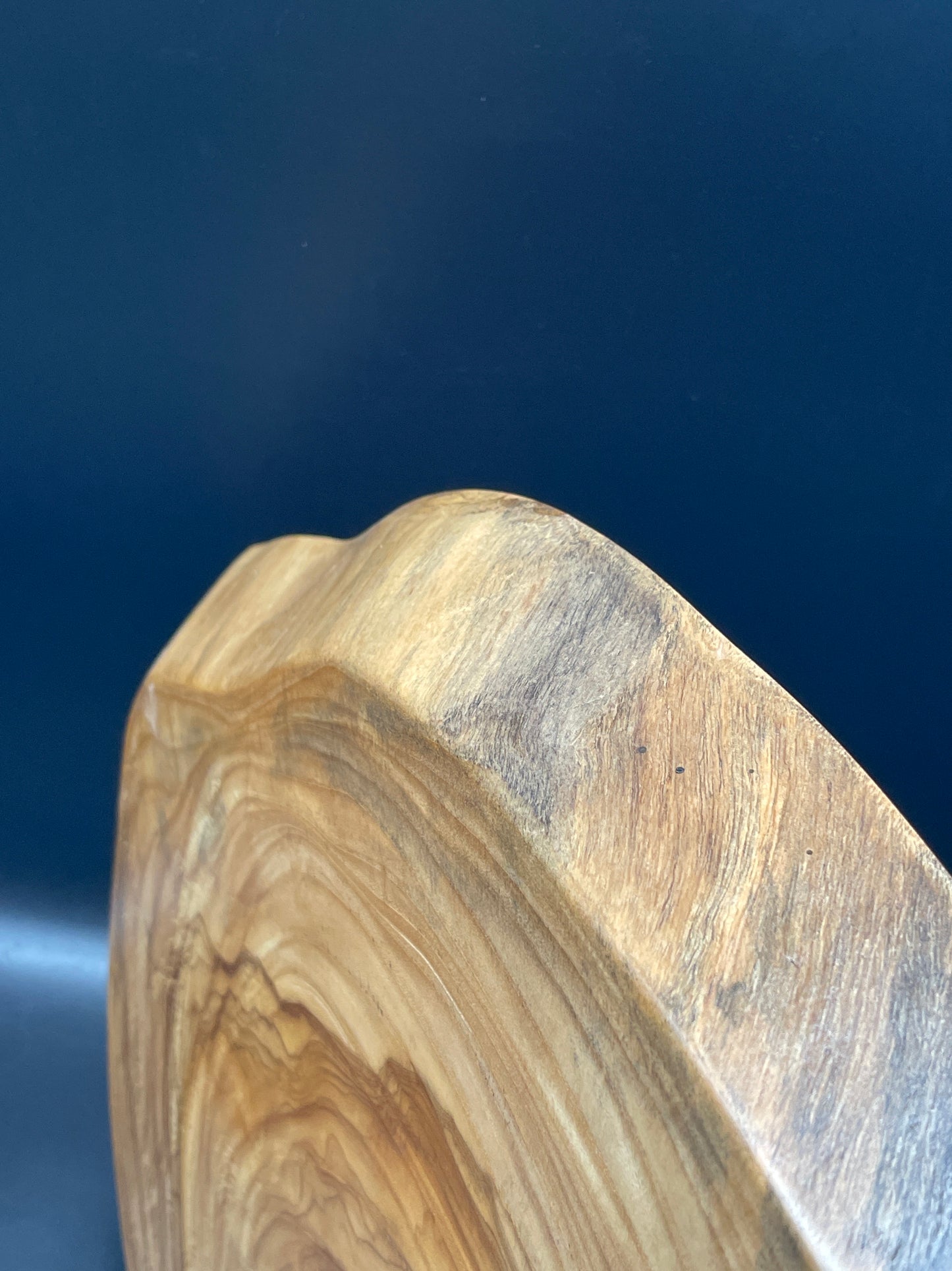 Live-Edge Solid Maple Wood Clock