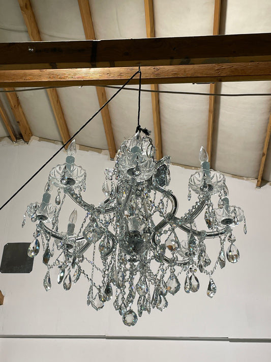 Glass Chandelier