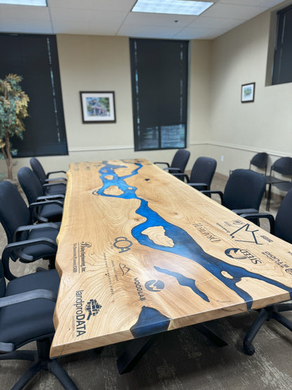 Customizable Conference / Boardroom Epoxy Table