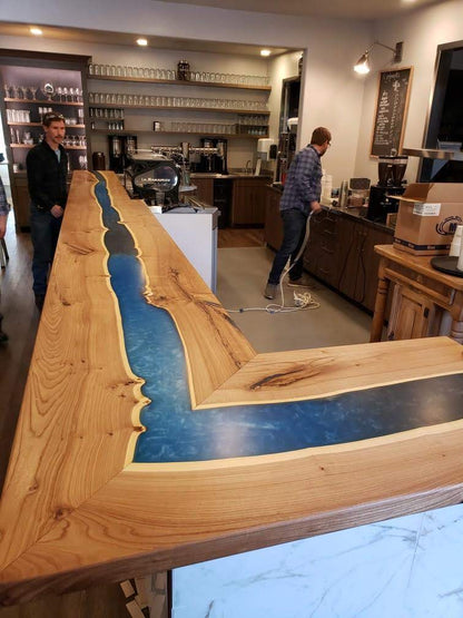 Customizable Epoxy River Bar/Counter Top