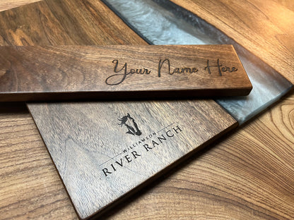 Custom Laser Engraving