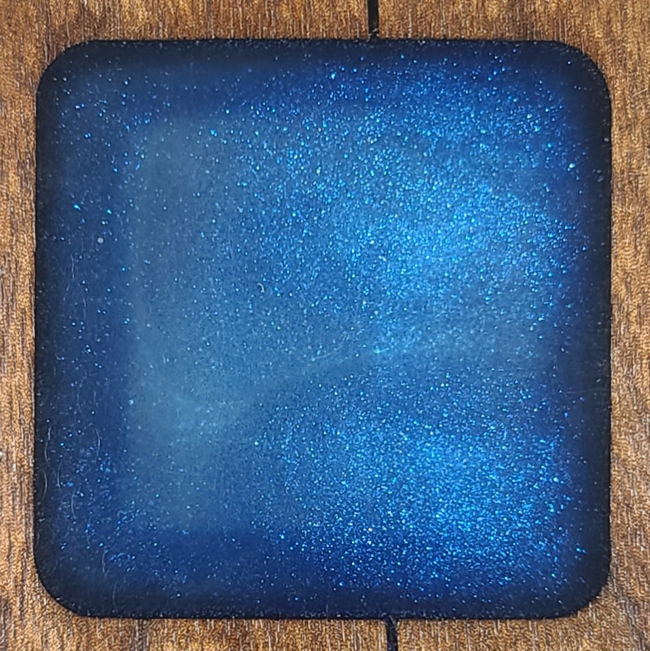 Midnight Ecopoxy metallic pigment in black walnut