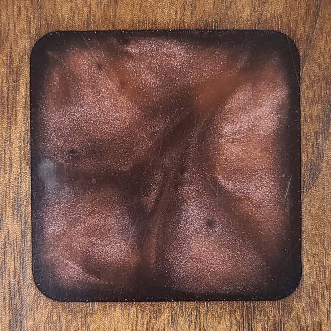 Sangria Ecopoxy metallic pigment in black walnut