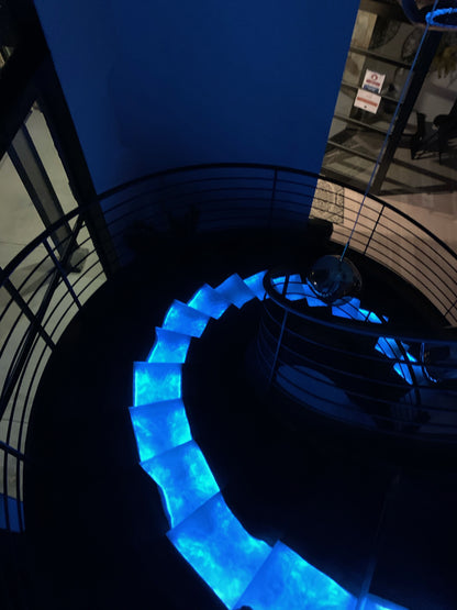 Customizable Epoxy Staircase