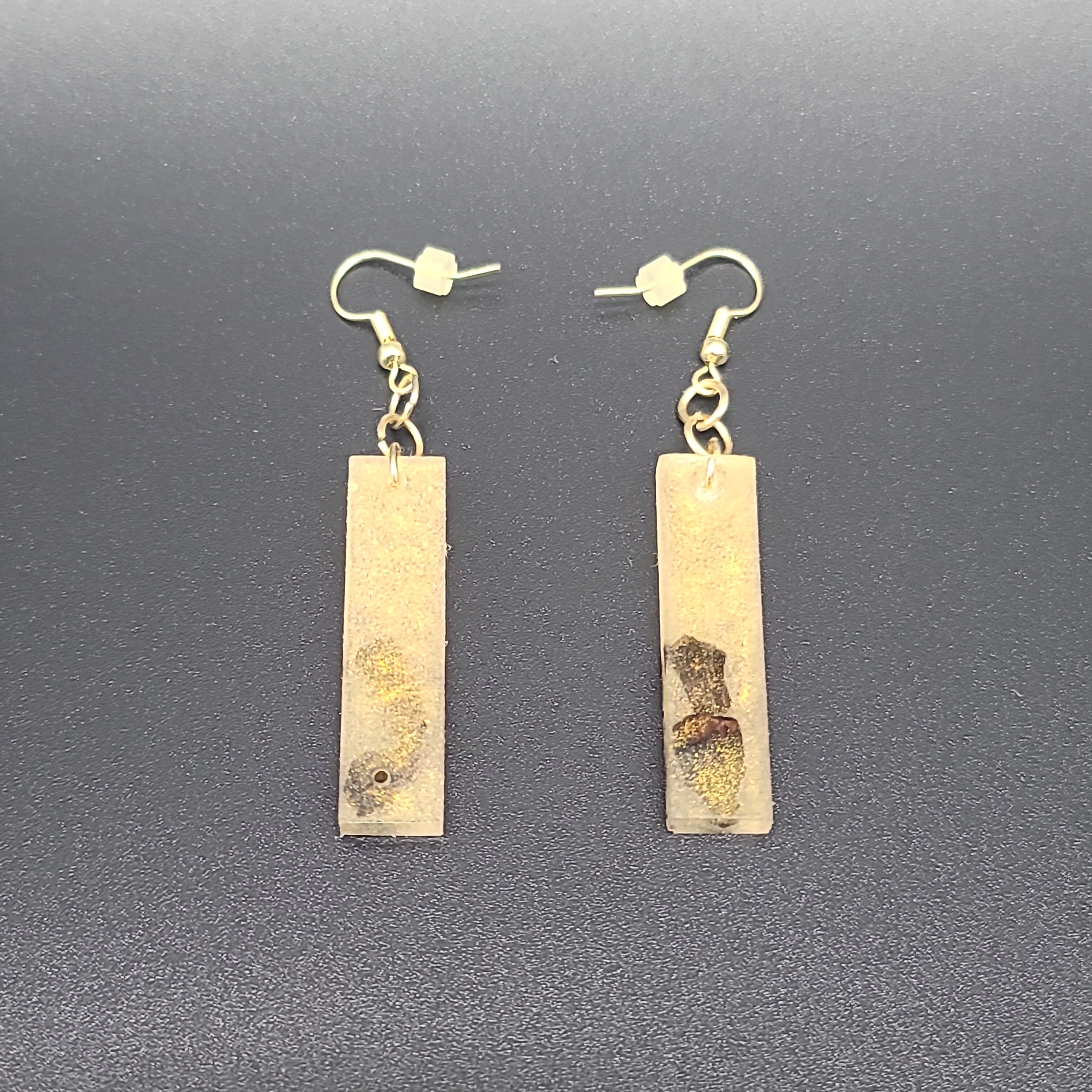 Epoxy Earrings - Clear shops