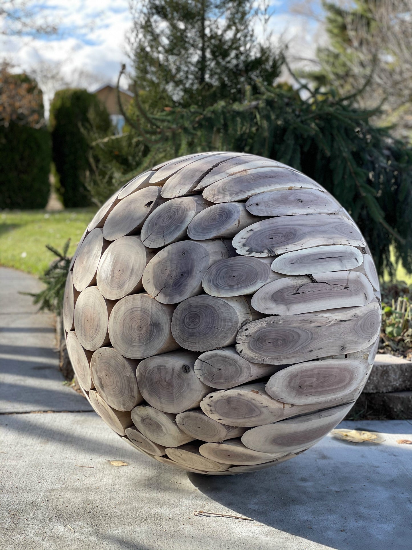 Wood Sphere