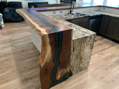 Customizable Epoxy River Bar/Counter Top