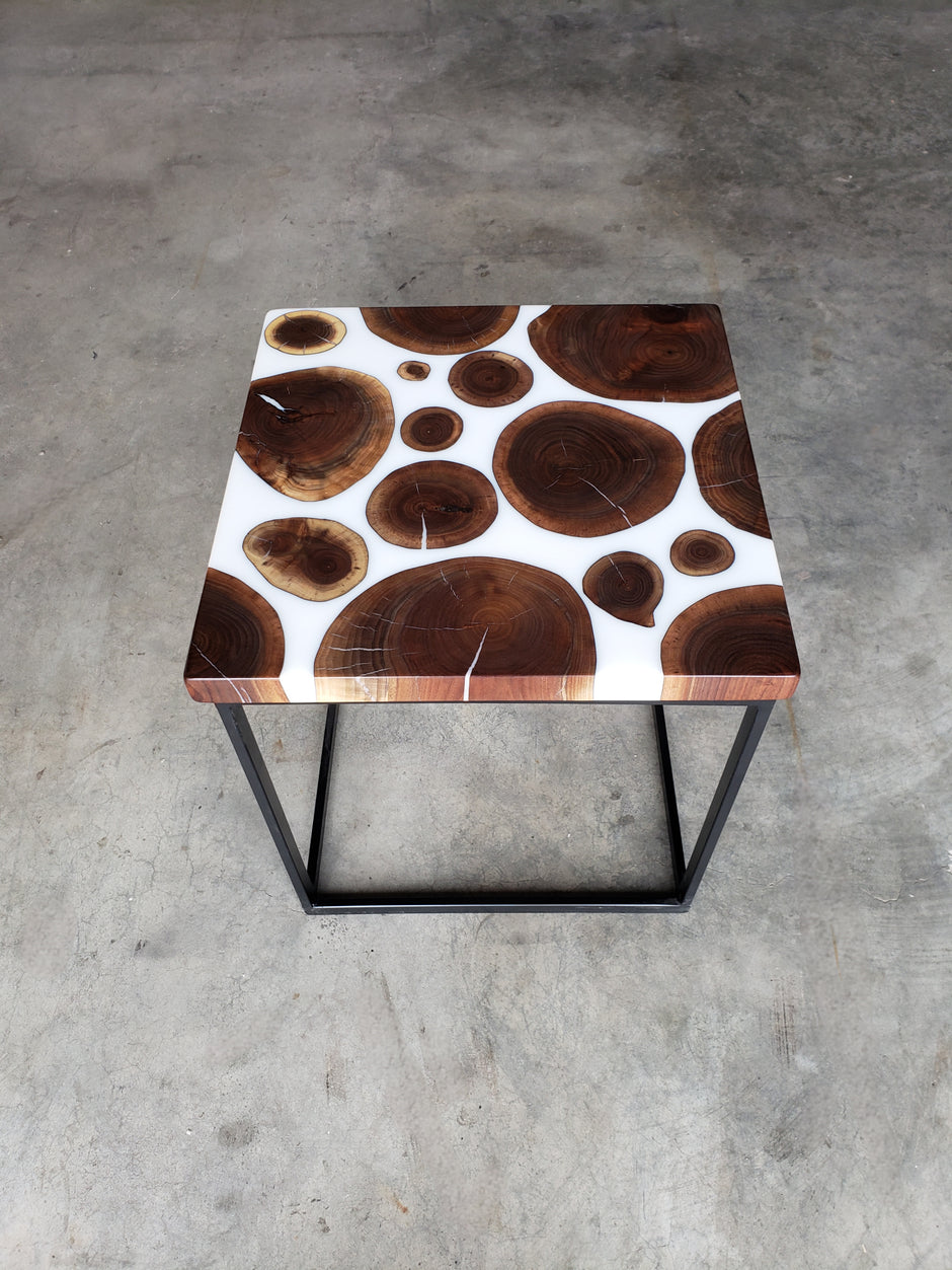 Modern handcrafted wood furniture and epoxy resin river tables and art ...