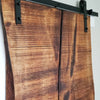 Customizable Live Edge Hardwood Slab Barn Door