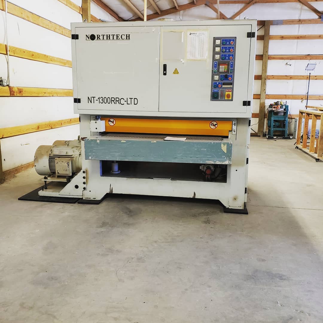 53" WideBelt Sander Rental WoodLab